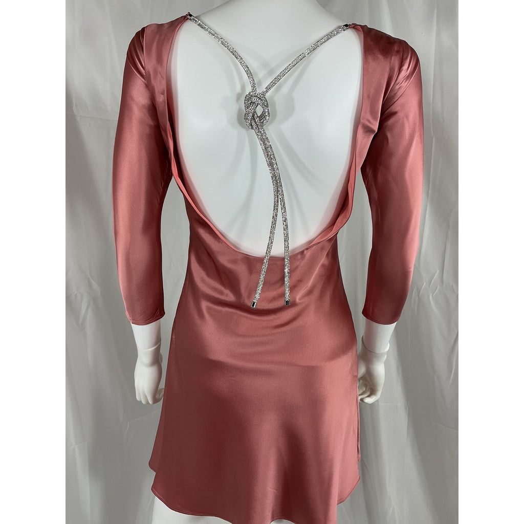 Cult Gaia 'Milla' Pink Acetate Dress Size 0