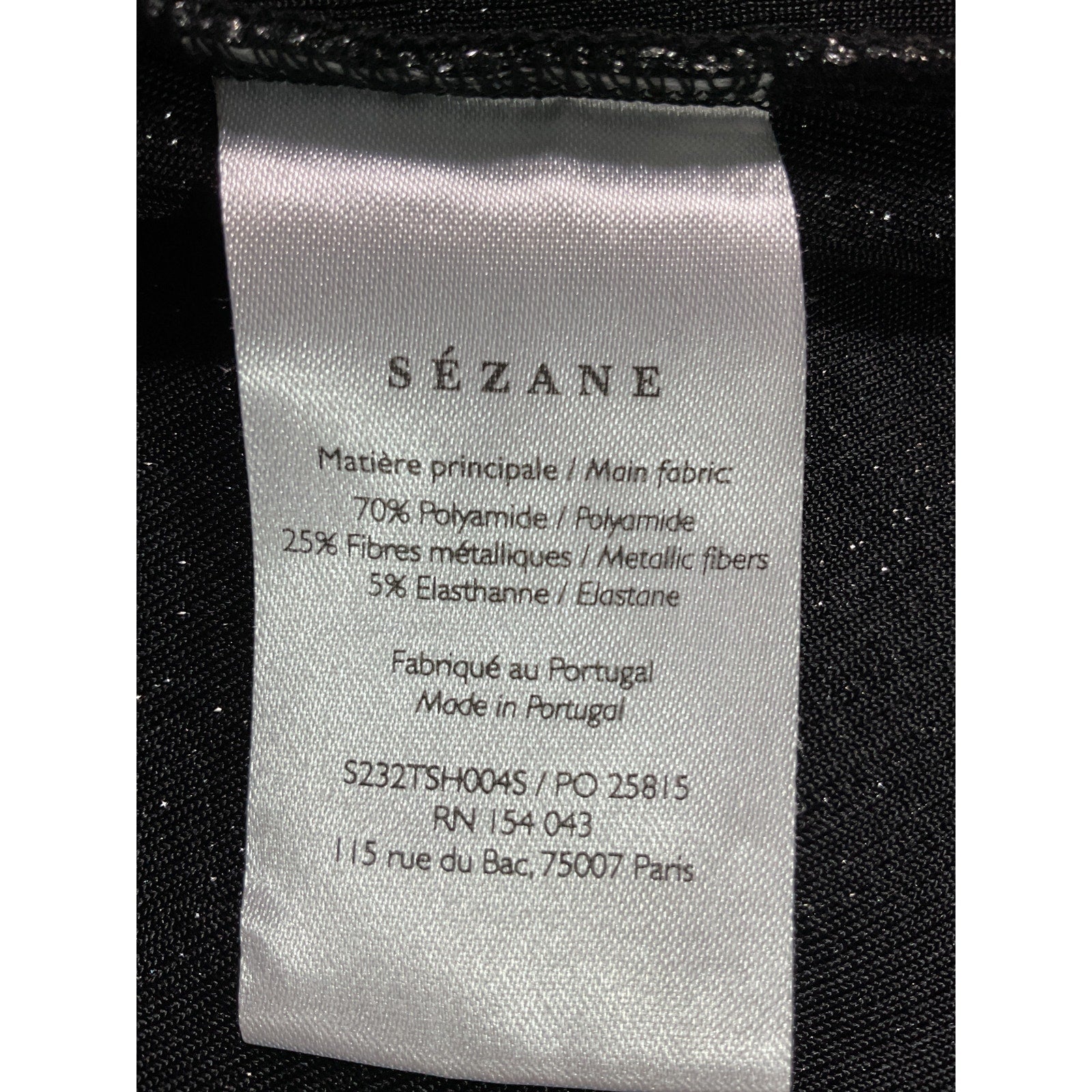 S�zane 'Nemy Jumper' Silver Grey Long Sleeve Mockneck Sweater Size S