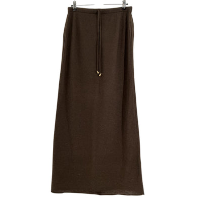 Cult Gaia Knit Brown Nadine Skirt Size L