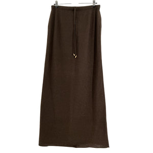 Cult Gaia Knit Brown Nadine Skirt Size L