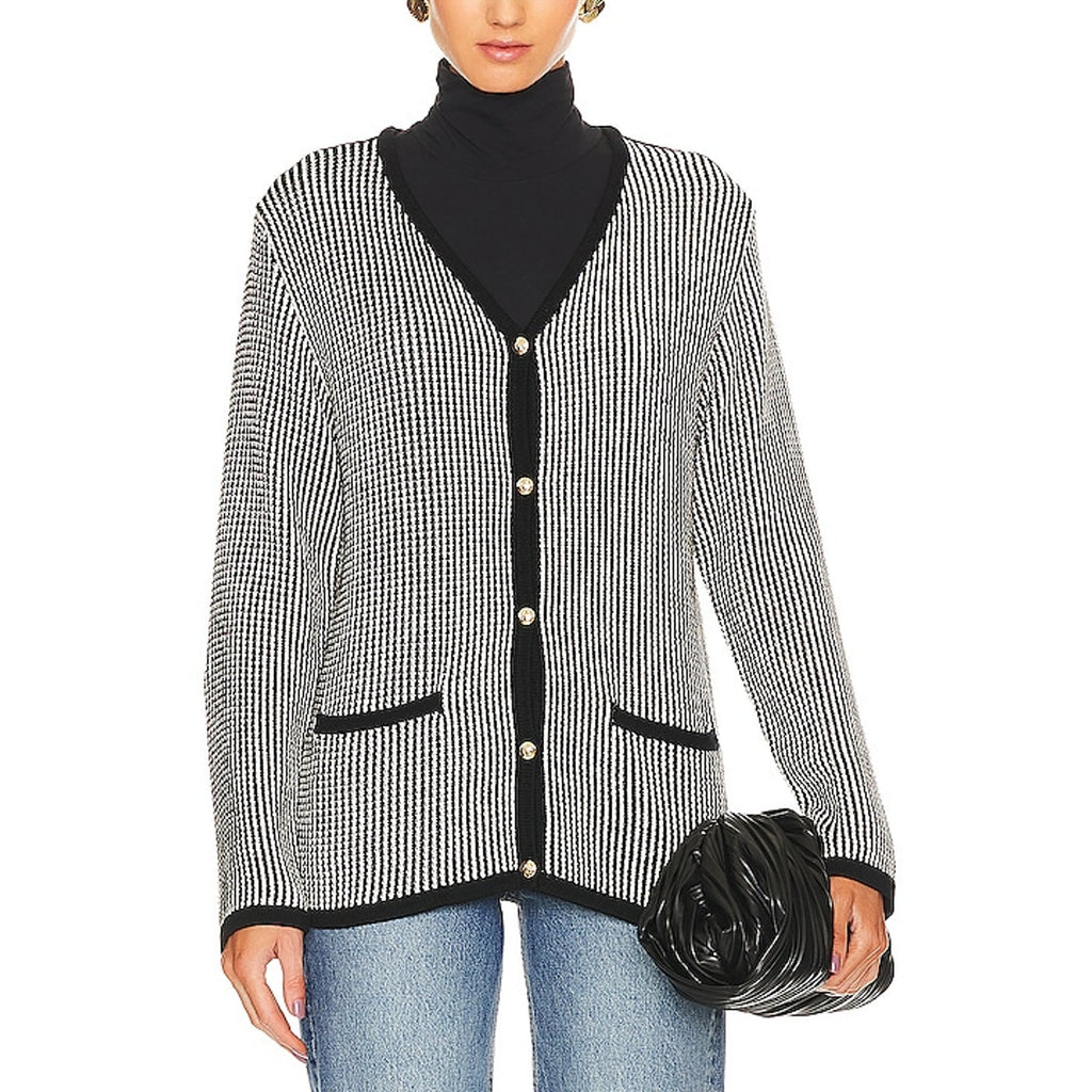 Anine Bing 'Dave' Black Cardigan Size L