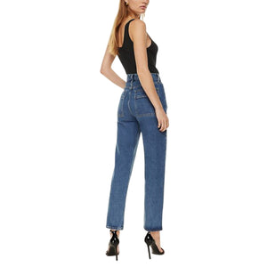 Agolde Structured Blue Cooper Cargo Denim Jeans Size 27
