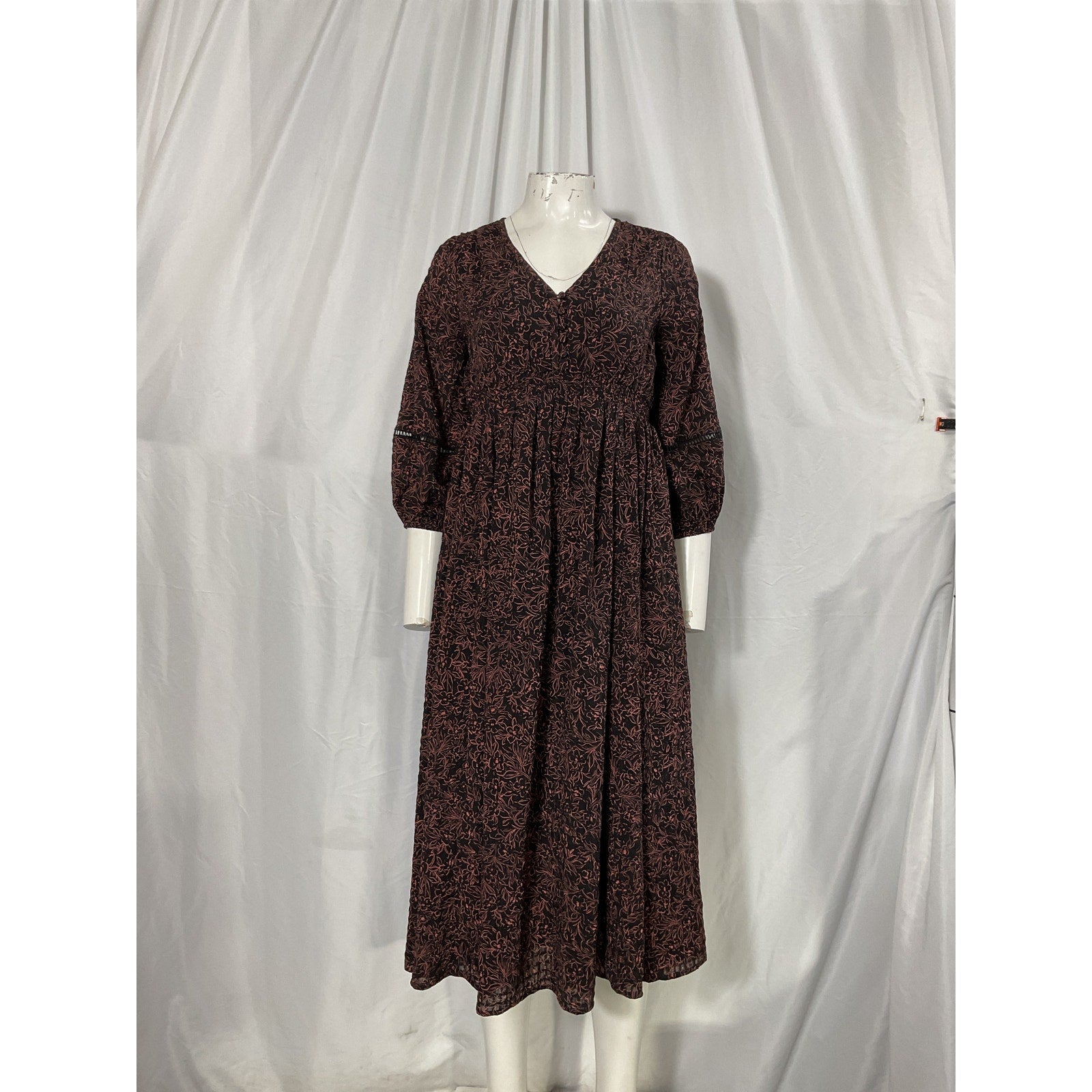 Hatch 'The Victoria' Black Maternity Dress Size 0 - NWT