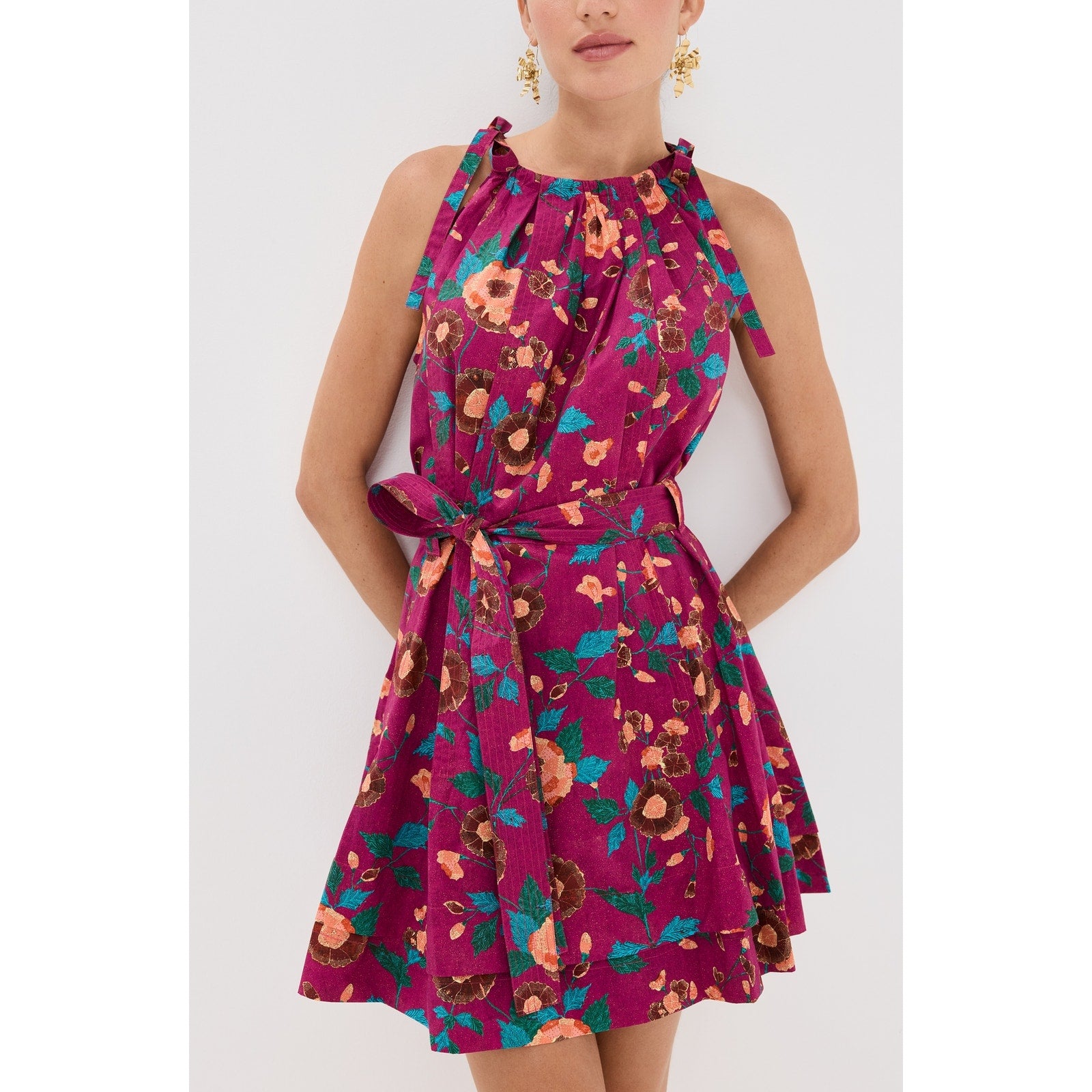 Ulla Johnson 'Brienne' Pink Cotton Dress Size 4