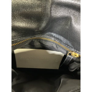 Stand Studio 'Brynn' Black Quilted Leather Shoulder Bag