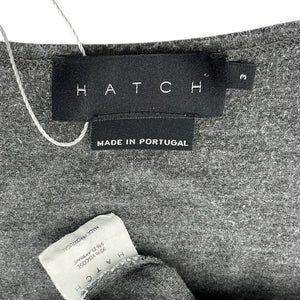 Hatch Soft Gray Perfect Vee Tee Size 3