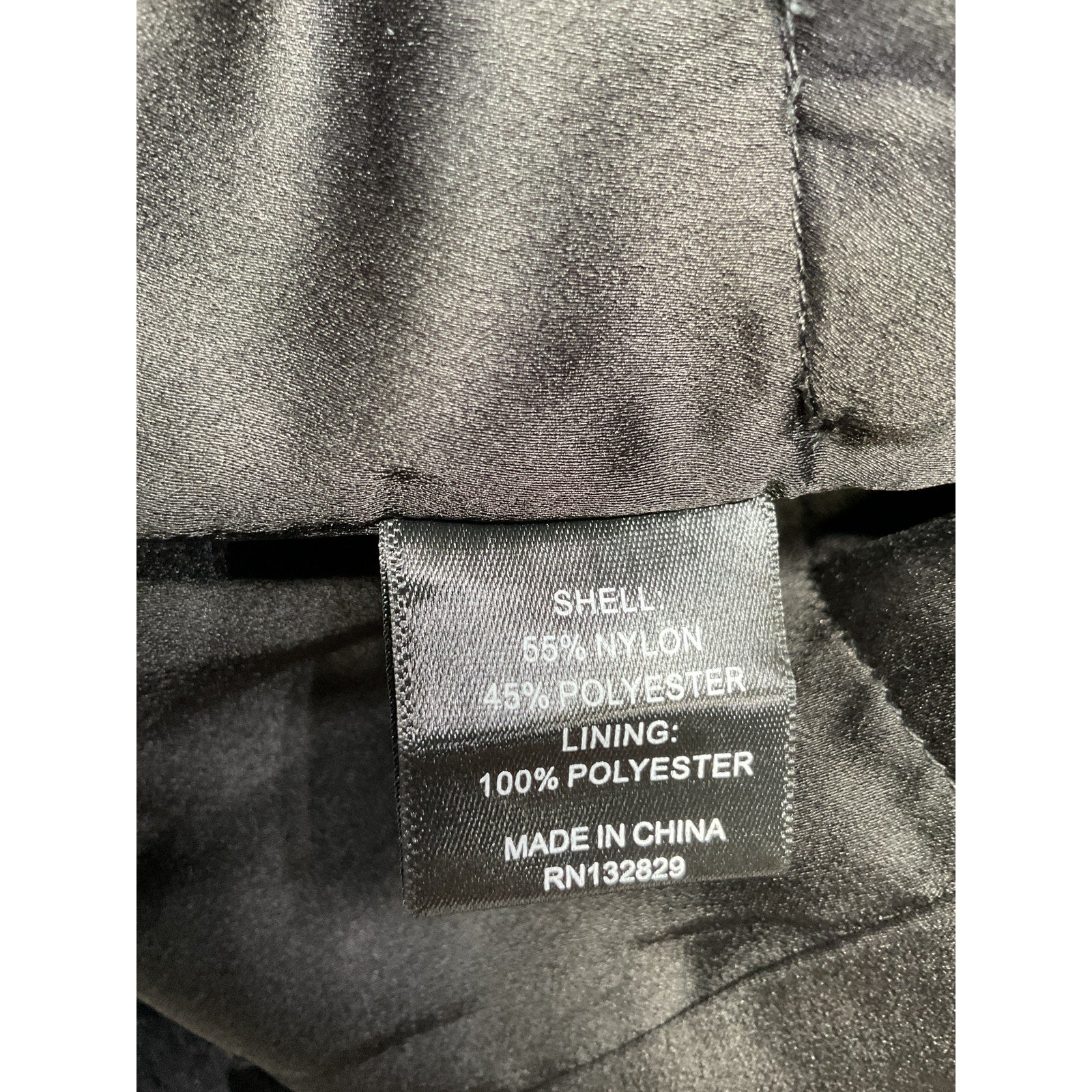 House Of Harlow 1960 'Burna' Black Nylon Blouse Size S