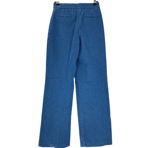 Sézane Tailored Blue Martin Trousers Size 34