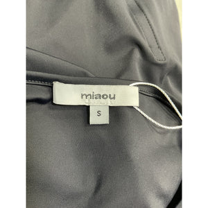Miaou 'Romy' Black Nylon Tee Size S