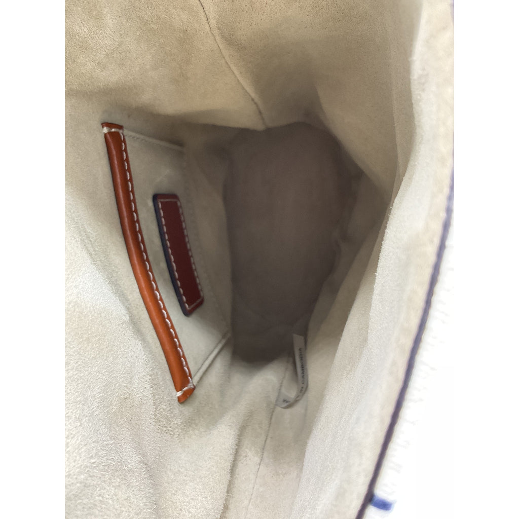 Staud 'Phoebe' Green Canvas Convertible Bucket Bag