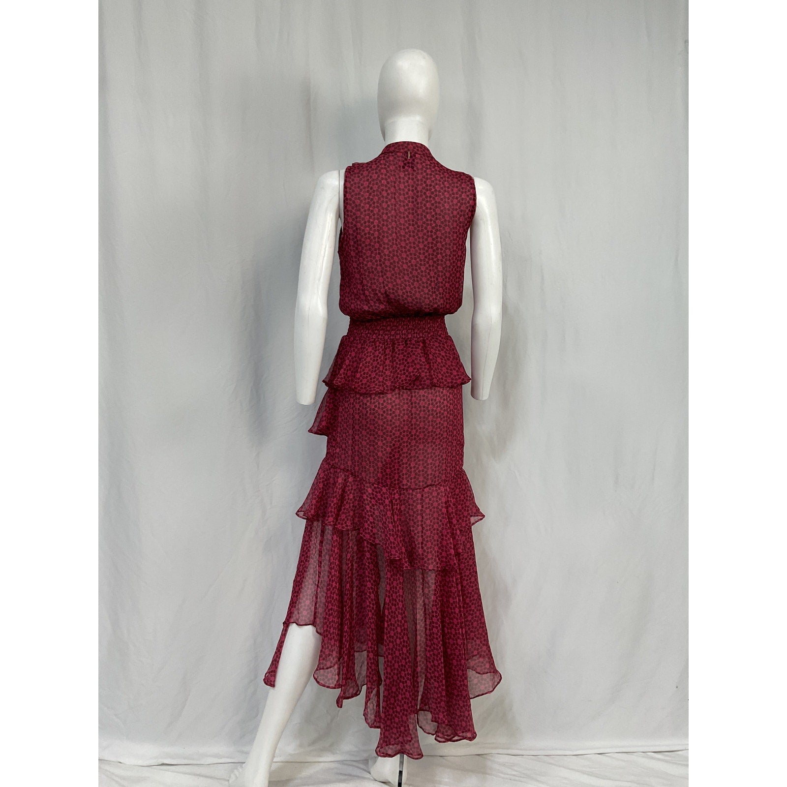 Misa Los Angeles X Revolve 'Ilona' Pink Poly Dress Size XS