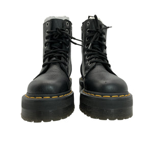 Dr. Martens Platform Black Jadon Pisa Leather Boots Size 5 M
