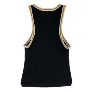 A.L.C. Contrast Trim Black Nelly Tank Size XS