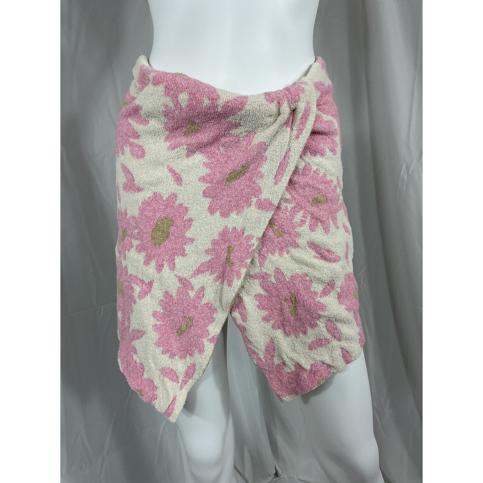 Jacquemus 'La Jupe Bagnu' Pink Terrycloth Skirt Size 34