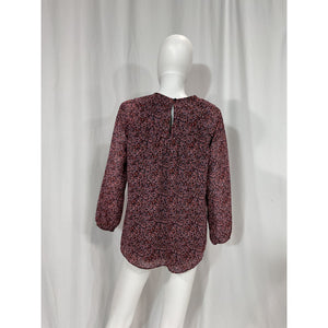 Hatch 'Marina' Pink Long Sleeve Blouse Size 0