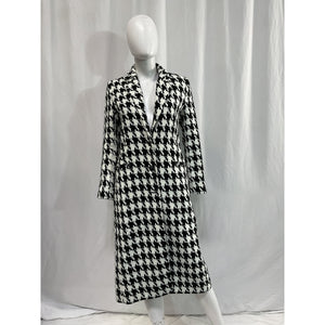 L'Agence 'Xander' White Single Brested Coat Size 2