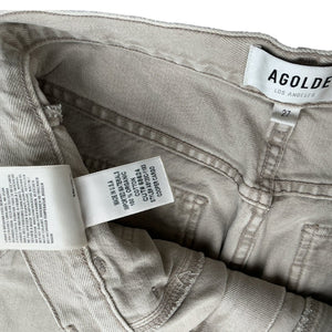Agolde Utility Tan Cooper Cargo Pants Size 27