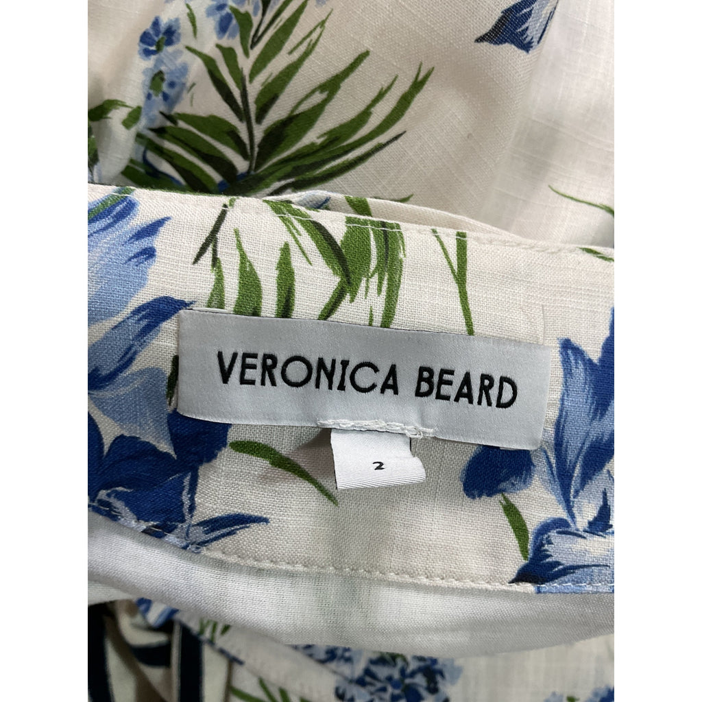 Veronica Beard 'Arwen' White Cotton Skirt Size 2