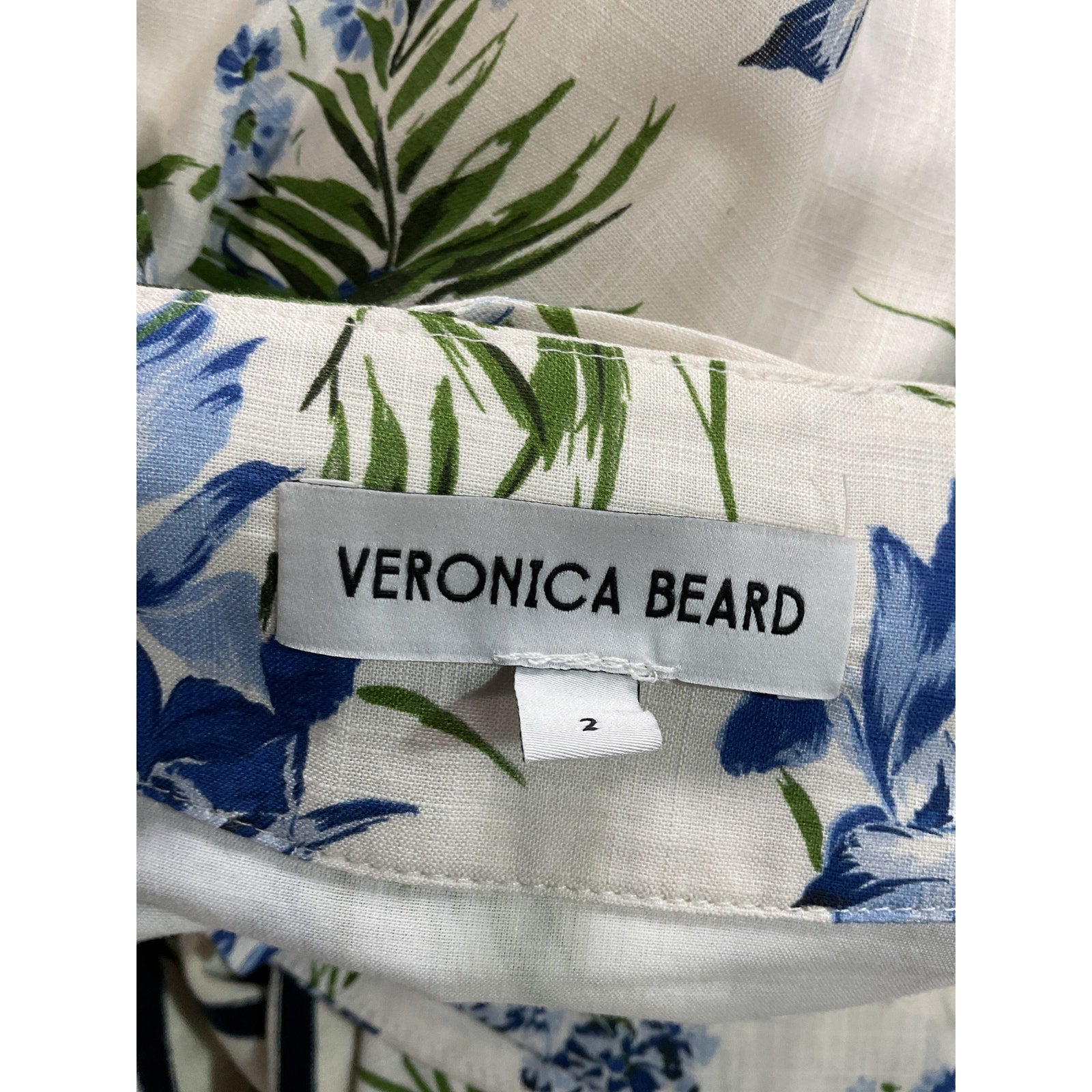 Veronica Beard 'Arwen' White Cotton Skirt Size 2