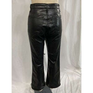 Rag & Bone 'Casey' Black High Rise Ankle Flare Denim Jeans Size 28
