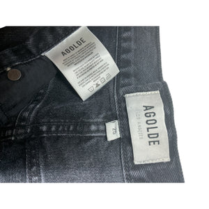 Agolde Classic Photogram Criss Cross Shorts Size 25