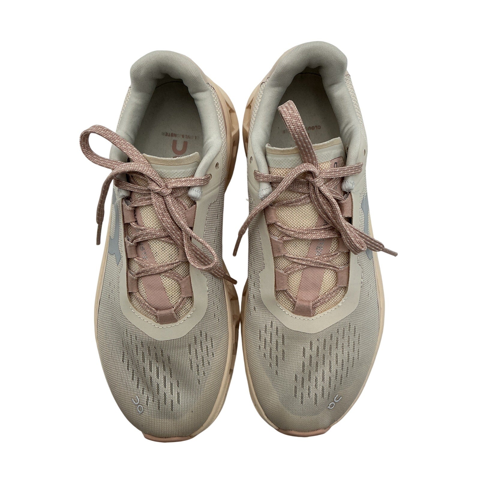 On 'Cloudmonster' Beige Rubber Sneakers Size 7