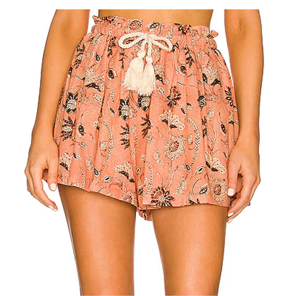Ulla Johnson Printed Primrose Rope Tie Shorts Size XS