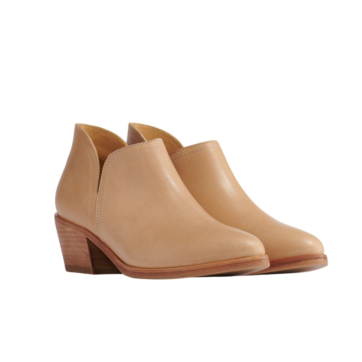 Nisolo Everyday Almond Mia Ankle Boot Size 8.5 NWT