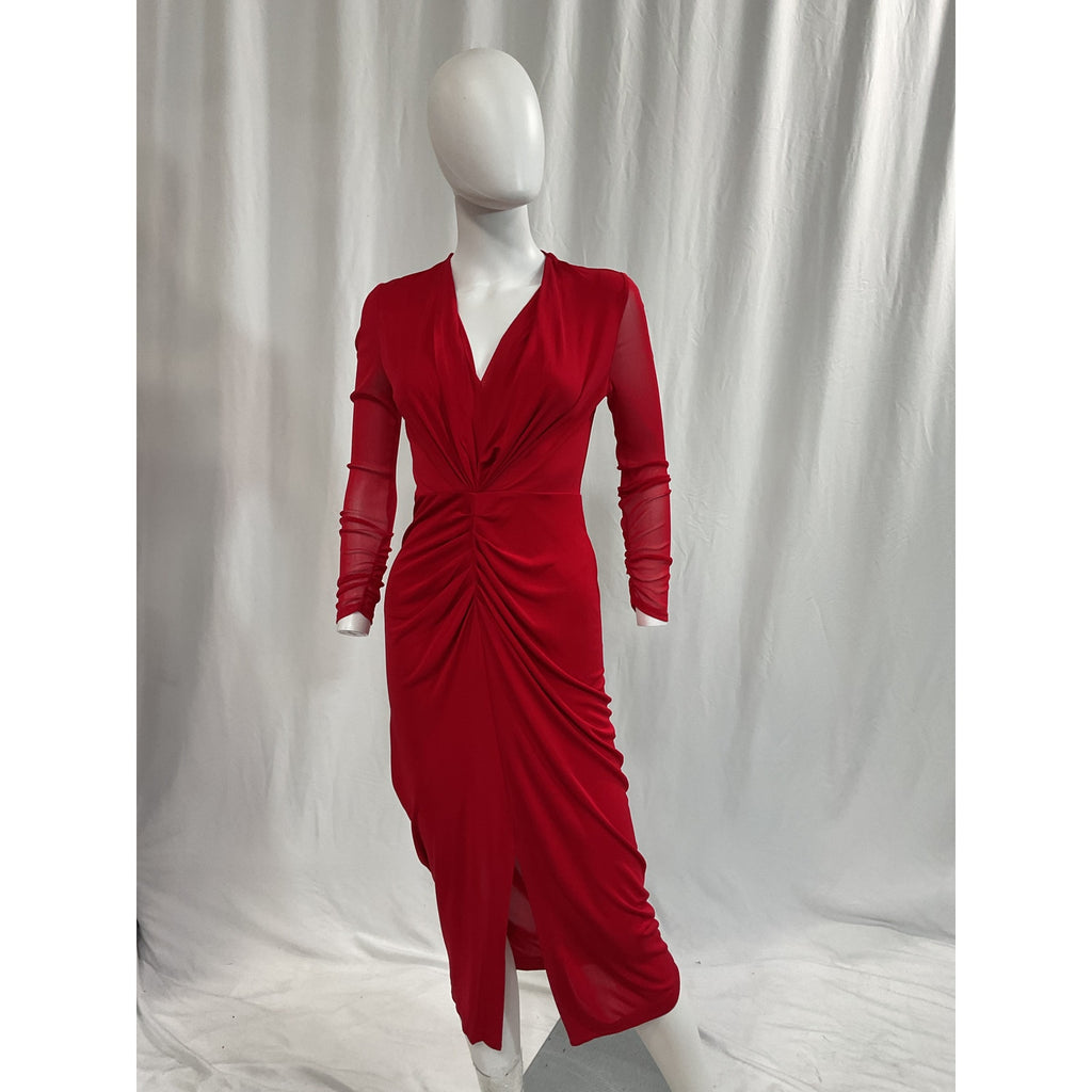 Diane Von Furstenberg 'Hades' Red Dress Size XS - NWT