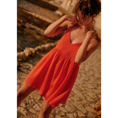 Sézane 'Baleares' Red Dress Size 6