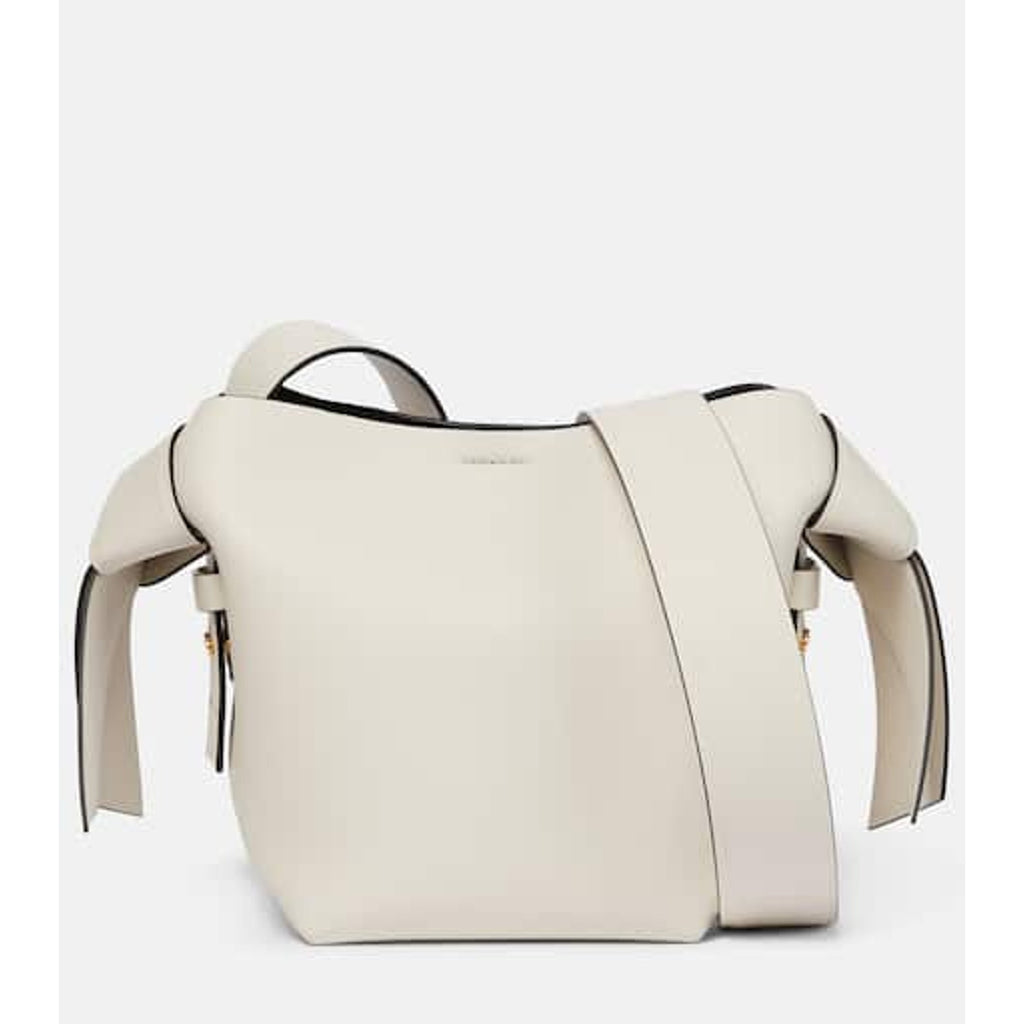 Acne Studios 'Musubi' White Leather Mini Shoulder Bag