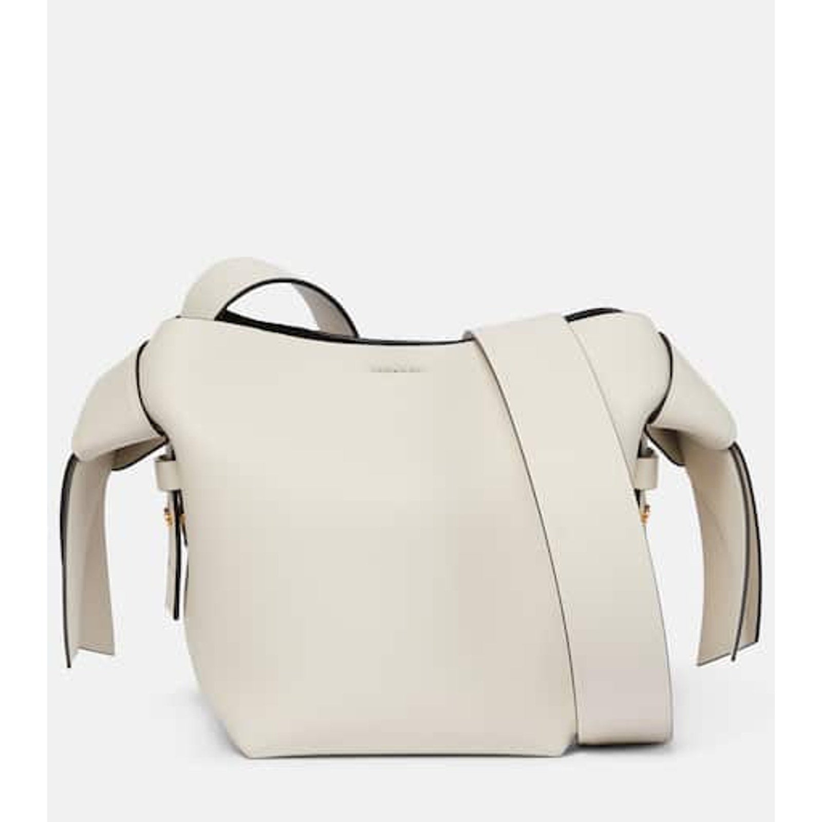 Acne Studios 'Musubi' White Leather Mini Shoulder Bag