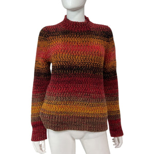 Chloé Striped Multi Cashmere Sweater Size XS