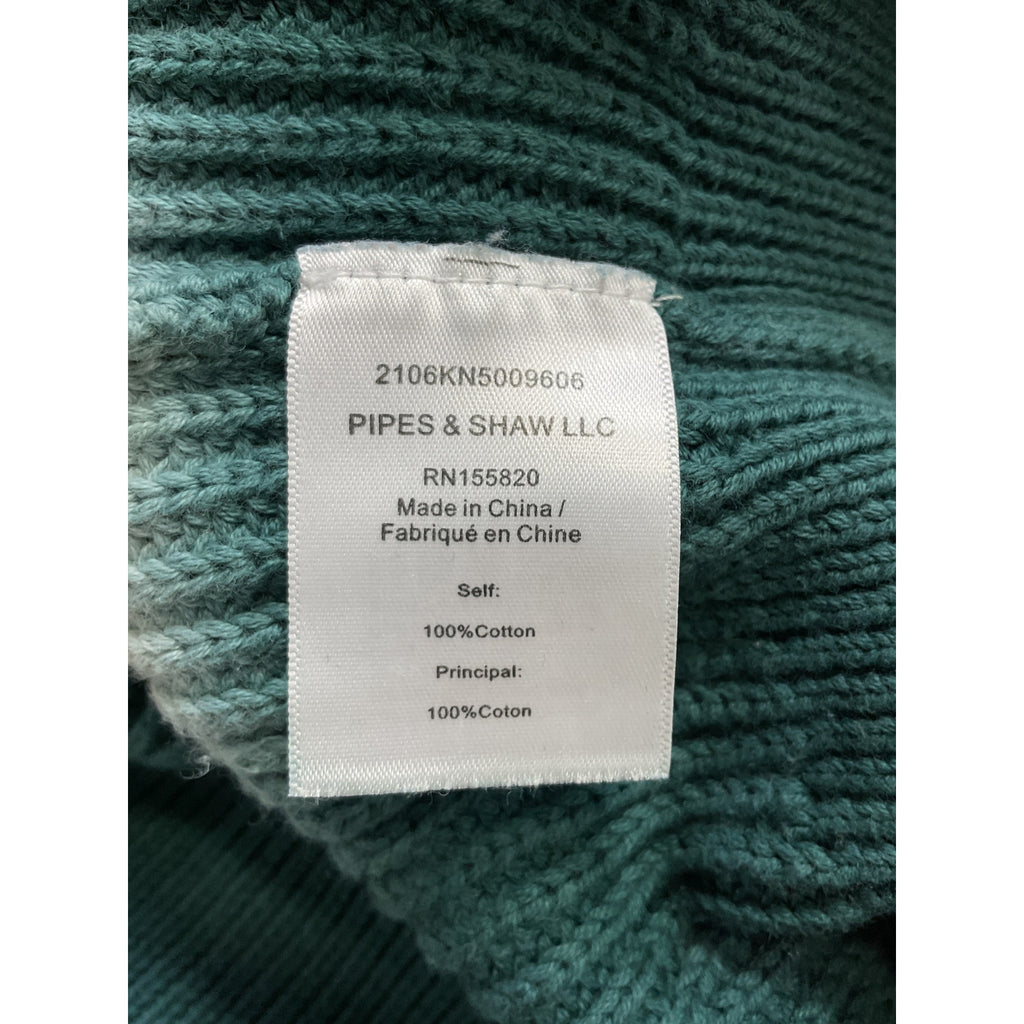 Veronica Beard 'Parula' Blue Dip-Dye Puff-Sleeve V Neck Cardigan Size XS