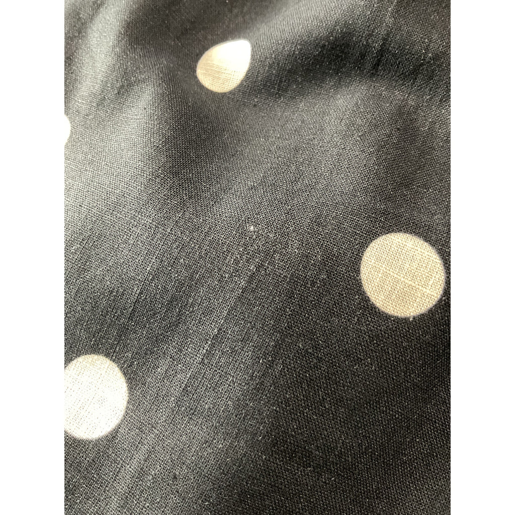 Sézane 'Tymo' Black Linen Trousers Size 38 NWT