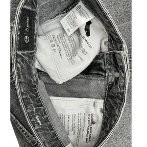 Ag Denim Jeans Denim Gray Haruko Midi Skirt Size 25