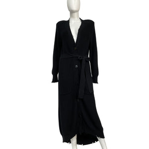 Ser.O.Ya Ribbed Black Amanda Sweater Dress Size XS