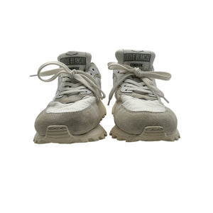 Voile Blanche 'Qwark Hype' White Leather Sneakers Size 10