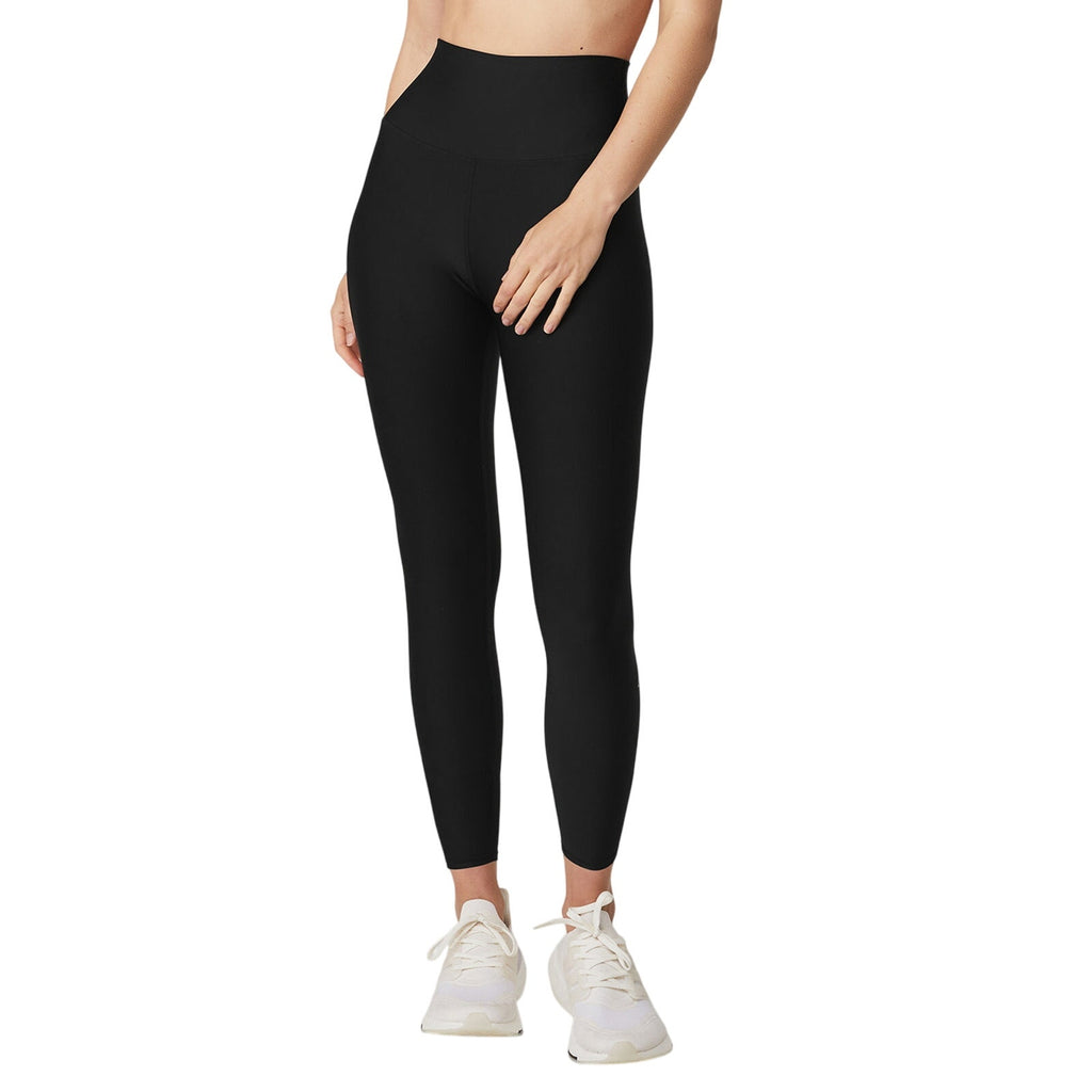 Alo Yoga 7/8 High-Waist Black Polyester Airlift Legging Size L