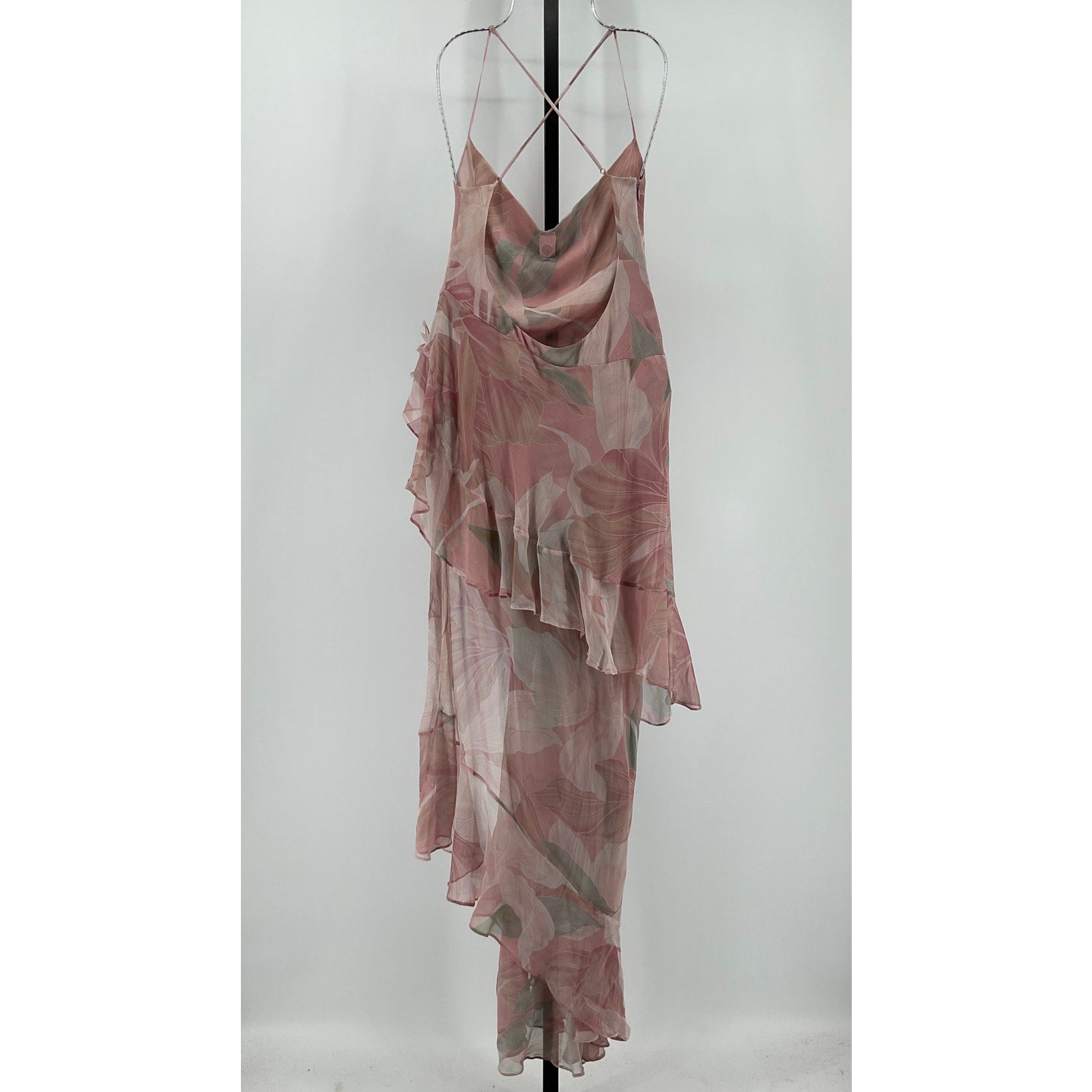 Retrofete 'Samara' Pink Silk Dress Size S