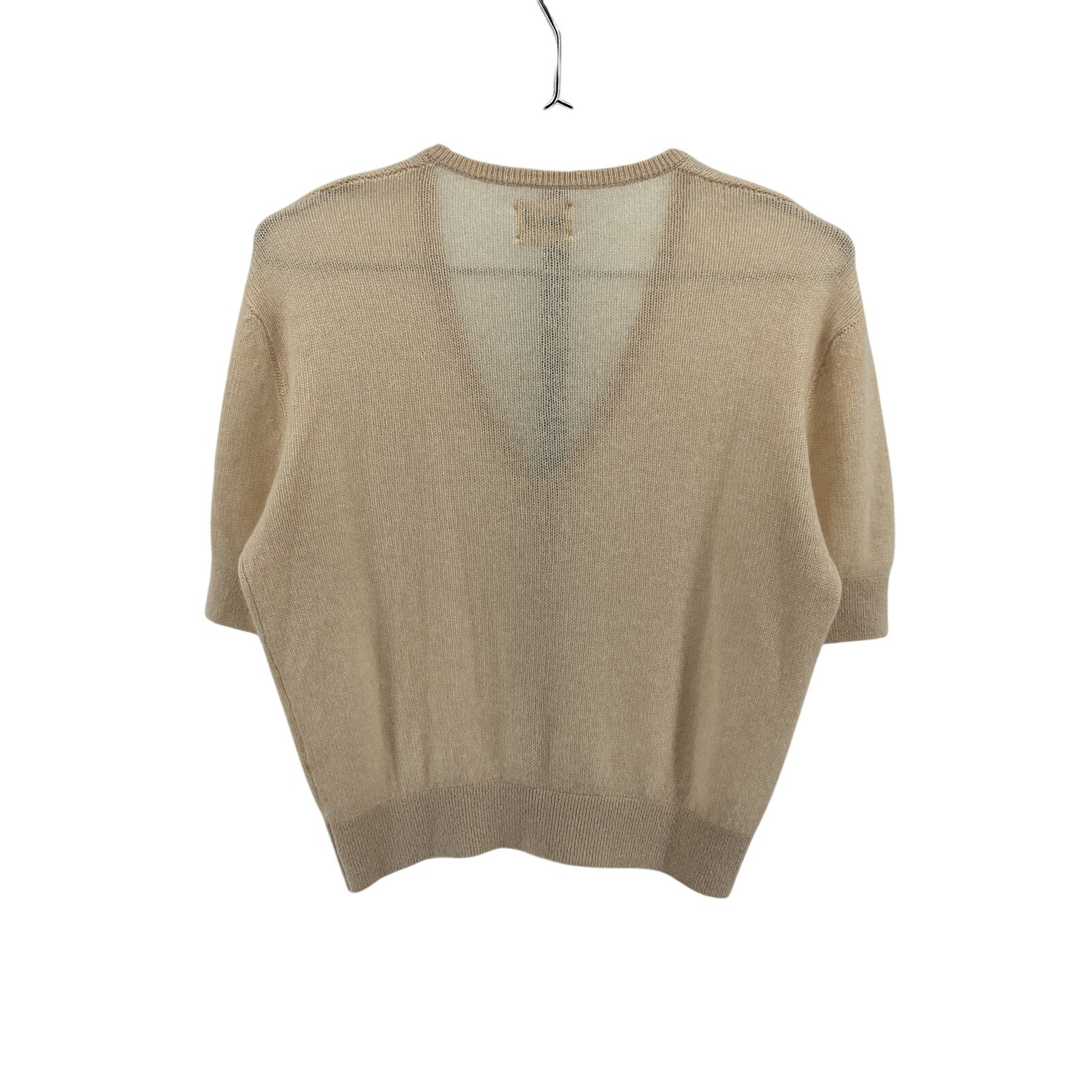Khaite 'Sierra' Cream Cashmere Sweater Size S