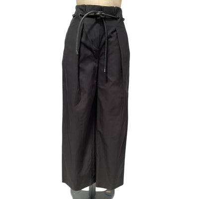 3.1 Phillip Lim Wide Leg Black Origami Pants Size 0