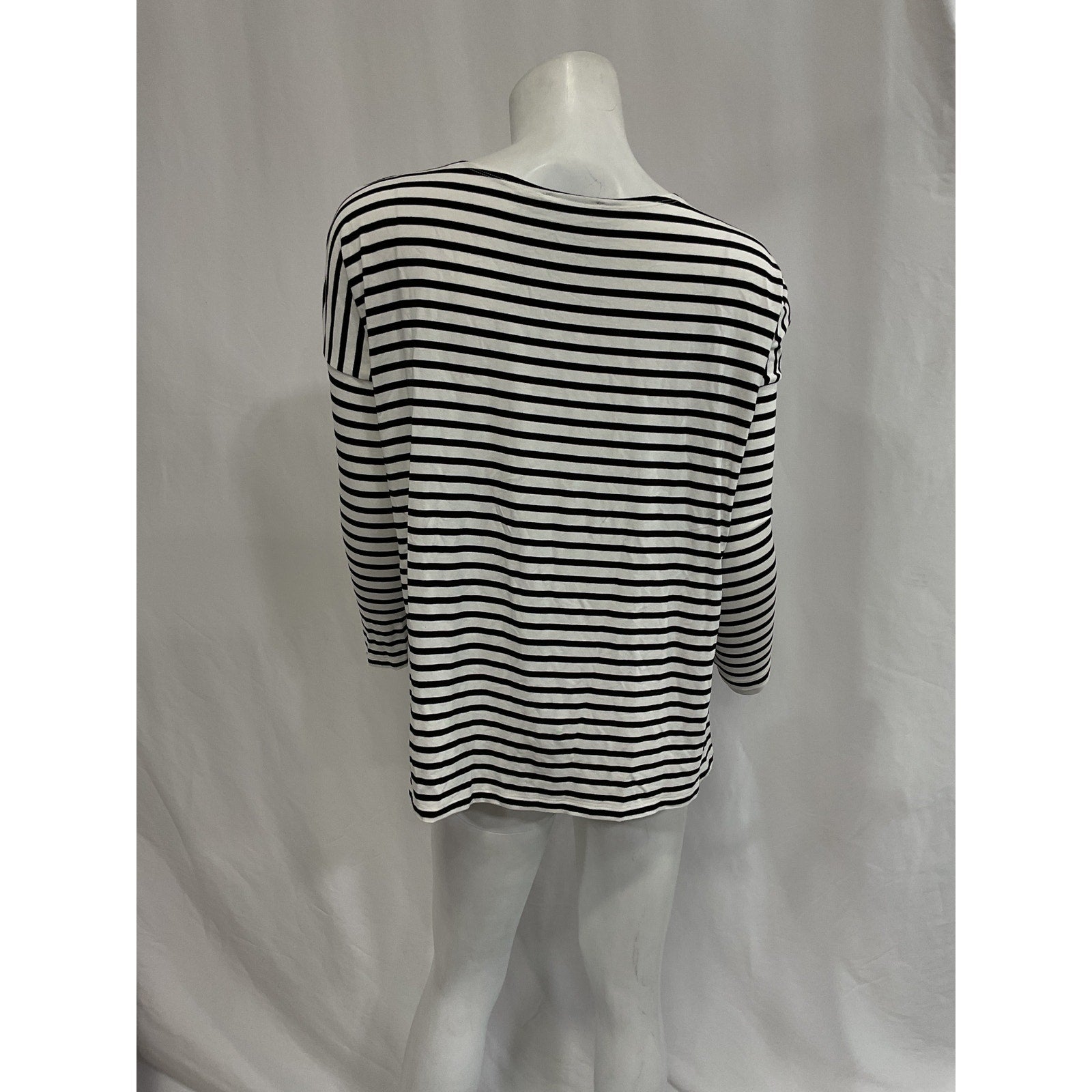 Hatch 'The Perfect Tee' Black Boat Neck Longsleeve Maternity Tee Size 0