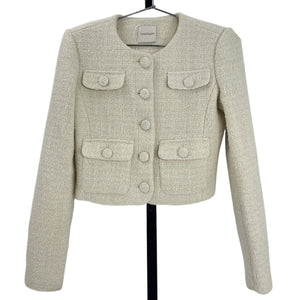 Favorite Daughter Textured Beige Emily Jacket Size XS