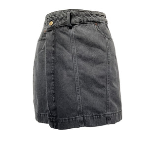 Eytys Classic Black Jenna Miniskirt Size M