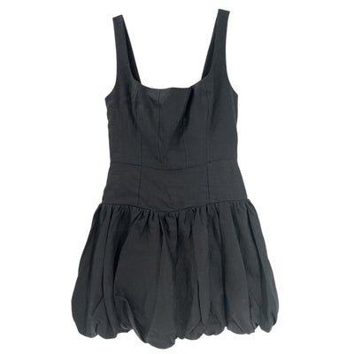 Reformation Chic Black Delia Dress Size 4