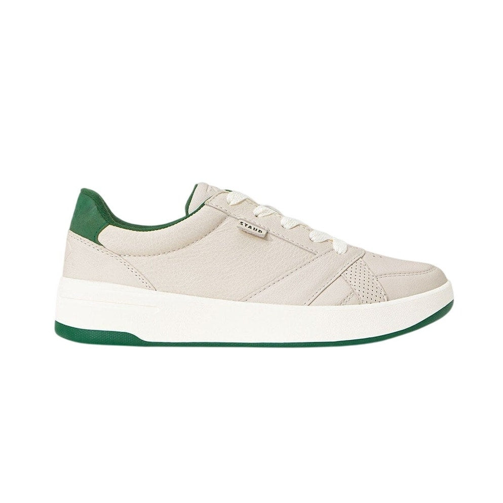 Staud Classic Cream Court Sneakers Size 8
