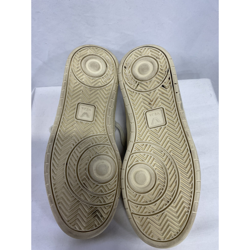 Veja 'V-90' White Leather Sneaker Size 10