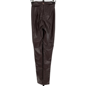 Nookie Sleek Brown Viktoria Pants Size S NWT