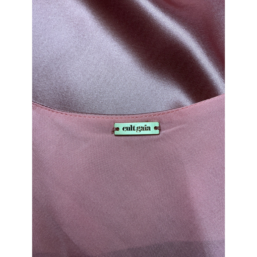 Cult Gaia 'Milla' Pink Acetate Dress Size 0